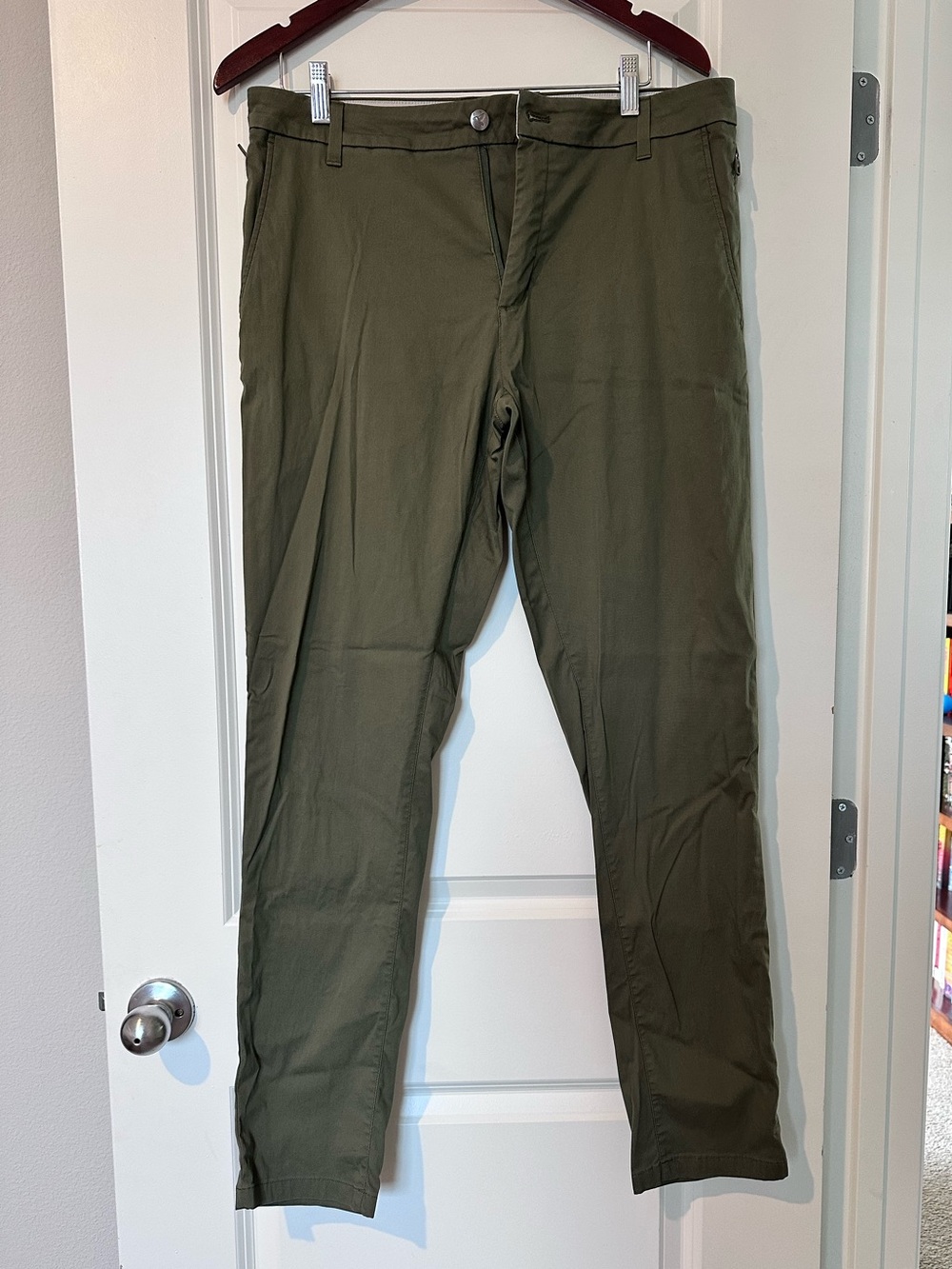 Birddogs Men’s Stretch Khakis Slim Fit Pant - 34x34